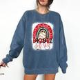 Baseball Mom Rainbow Boho Mommy Premium Comfort Colors Sweatshirt Blue Jean Baseball Mom Rainbow Boho Mommy Premium Comfort Colors Sweatshirt Blue Jean