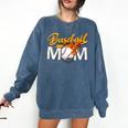 Baseball Mom Sports Graphic Novelty Comfort Colors Sweatshirt Blue Jean Baseball Mom Sports Graphic Novelty Comfort Colors Sweatshirt Blue Jean