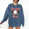 Baseball Mom T-Ball Mom Little League Mom Apparel Comfort Colors Sweatshirt Blue Jean Baseball Mom T-Ball Mom Little League Mom Apparel Comfort Colors Sweatshirt Blue Jean