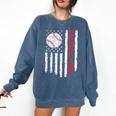 Baseball MOM USA American Flag Patriotic Mama Mother's Day For Women Kids Men Comfort Colors Sweatshirt Blue Jean Baseball MOM USA American Flag Patriotic Mama Mother's Day For Women Kids Men Comfort Colors Sweatshirt Blue Jean