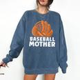 Baseball Mother Lover Baseballer Player Match Baseball Mom Comfort Colors Sweatshirt Blue Jean Baseball Mother Lover Baseballer Player Match Baseball Mom Comfort Colors Sweatshirt Blue Jean