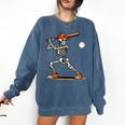 Baseball Skeleton Spooky Boys Halloween Baseball Player Comfort Colors Sweatshirt Blue Jean Baseball Skeleton Spooky Boys Halloween Baseball Player Comfort Colors Sweatshirt Blue Jean