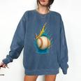 Baseball Splash Team Player For Kids Men Women Comfort Colors Sweatshirt Blue Jean Baseball Splash Team Player For Kids Men Women Comfort Colors Sweatshirt Blue Jean