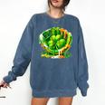 Baseball St Patricks Day Carnival Party Ice Cream Drip Boys Comfort Colors Sweatshirt Blue Jean Baseball St Patricks Day Carnival Party Ice Cream Drip Boys Comfort Colors Sweatshirt Blue Jean