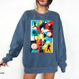 Baseball Strikeout Fastball Strikes Hitter Inning Curveball Comfort Colors Sweatshirt Blue Jean Baseball Strikeout Fastball Strikes Hitter Inning Curveball Comfort Colors Sweatshirt Blue Jean