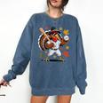 Baseball Turkey 67 Meme Thanksgiving For Boys Toddlers Kid Comfort Colors Sweatshirt Blue Jean Baseball Turkey 67 Meme Thanksgiving For Boys Toddlers Kid Comfort Colors Sweatshirt Blue Jean