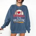 Baseball Is My Valentine Valentines Day Men Boys Kids Teen Comfort Colors Sweatshirt Blue Jean Baseball Is My Valentine Valentines Day Men Boys Kids Teen Comfort Colors Sweatshirt Blue Jean