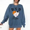 Basketball Soccer Baseball Mom For Women Comfort Colors Sweatshirt Blue Jean Basketball Soccer Baseball Mom For Women Comfort Colors Sweatshirt Blue Jean