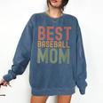 Best Baseball Mom Sports Cute Moms Day Comfort Colors Sweatshirt Blue Jean Best Baseball Mom Sports Cute Moms Day Comfort Colors Sweatshirt Blue Jean