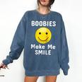 Boobies Make Me Smile Mardi Gras Raglan Baseball Tee Comfort Colors Sweatshirt Blue Jean Boobies Make Me Smile Mardi Gras Raglan Baseball Tee Comfort Colors Sweatshirt Blue Jean