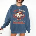 Boys & Women Men Baseball Valentine With Hearts Sporty Love Comfort Colors Sweatshirt Blue Jean Boys & Women Men Baseball Valentine With Hearts Sporty Love Comfort Colors Sweatshirt Blue Jean