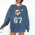 Boys Kids 67 Six Seven Sunglasses Dabbing Baseball Lover Comfort Colors Sweatshirt Blue Jean Boys Kids 67 Six Seven Sunglasses Dabbing Baseball Lover Comfort Colors Sweatshirt Blue Jean