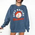 Busy Raising Ballers Baseball Mom Sons Comfort Colors Sweatshirt Blue Jean Busy Raising Ballers Baseball Mom Sons Comfort Colors Sweatshirt Blue Jean