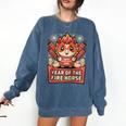Chinese New Year 2026 Fire Horse Celebration Raglan Baseball Tee Comfort Colors Sweatshirt Blue Jean