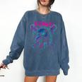 Cool Baseball F Caw F Crow Fcawf Raven Fawk Off Bird Comfort Colors Sweatshirt Blue Jean
