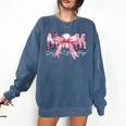 Coquette Baseball Mom Sorry Can't Baseball Bye Mother's Day Comfort Colors Sweatshirt Blue Jean Coquette Baseball Mom Sorry Can't Baseball Bye Mother's Day Comfort Colors Sweatshirt Blue Jean