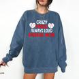 Crazy Proud Always Loud Baseball Mom Shirt Baseball Comfort Colors Sweatshirt Blue Jean Crazy Proud Always Loud Baseball Mom Shirt Baseball Comfort Colors Sweatshirt Blue Jean