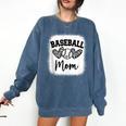 Custom Baseball Mom Number 37 Heart For Mom Comfort Colors Sweatshirt Blue Jean Custom Baseball Mom Number 37 Heart For Mom Comfort Colors Sweatshirt Blue Jean