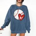 Custom Baseball Mom Number 87 Heart For Mom Mommy Comfort Colors Sweatshirt Blue Jean Custom Baseball Mom Number 87 Heart For Mom Mommy Comfort Colors Sweatshirt Blue Jean