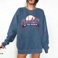 Dad Daddy Of The Rookie Baseball Comfort Colors Sweatshirt Blue Jean Dad Daddy Of The Rookie Baseball Comfort Colors Sweatshirt Blue Jean