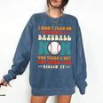 I Didn't Plan On Becoming a Baseball Mom Baseball Player Comfort Colors Sweatshirt Blue Jean I Didn't Plan On Becoming a Baseball Mom Baseball Player Comfort Colors Sweatshirt Blue Jean