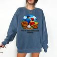 Father Son Baseball Father's Day Comfort Colors Sweatshirt Blue Jean Father Son Baseball Father's Day Comfort Colors Sweatshirt Blue Jean