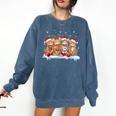 Football Baseball Basketball Player Sport Christmas Comfort Colors Sweatshirt Blue Jean Football Baseball Basketball Player Sport Christmas Comfort Colors Sweatshirt Blue Jean