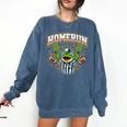 Football Referee Touchdown Baseball Homerun Frog Comfort Colors Sweatshirt Blue Jean Football Referee Touchdown Baseball Homerun Frog Comfort Colors Sweatshirt Blue Jean