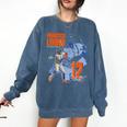 Francisco Lindor New York M Baseball Players MLBFLI304N Comfort Colors Sweatshirt Blue Jean Francisco Lindor New York M Baseball Players MLBFLI304N Comfort Colors Sweatshirt Blue Jean
