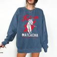 Future Matlacha Baseball Star Baseball Player Sports Theme Premium Tri-Blend Comfort Colors Sweatshirt Blue Jean