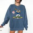 Goat Baseball Player With Bat And Ball Drip Animal Sports Comfort Colors Sweatshirt Blue Jean Goat Baseball Player With Bat And Ball Drip Animal Sports Comfort Colors Sweatshirt Blue Jean