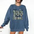 Happy 100th Day Of School Baseball Camo Boys Kids Toddler Comfort Colors Sweatshirt Blue Jean Happy 100th Day Of School Baseball Camo Boys Kids Toddler Comfort Colors Sweatshirt Blue Jean