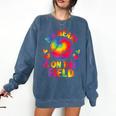 My Heart Is On That Field Cute Baseball Mom Women Comfort Colors Sweatshirt Blue Jean My Heart Is On That Field Cute Baseball Mom Women Comfort Colors Sweatshirt Blue Jean