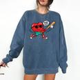 Heart Valentines Day Baseball Men Boys Kids Teens Comfort Colors Sweatshirt Blue Jean Heart Valentines Day Baseball Men Boys Kids Teens Comfort Colors Sweatshirt Blue Jean