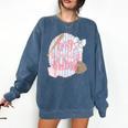 Hey Batter Batter Swing Baseball Game Day Coquette Bow Girly Comfort Colors Sweatshirt Blue Jean Hey Batter Batter Swing Baseball Game Day Coquette Bow Girly Comfort Colors Sweatshirt Blue Jean