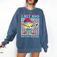 I Hit 100 Days Of School 67 Drip Baseball Boys Kids Comfort Colors Sweatshirt Blue Jean I Hit 100 Days Of School 67 Drip Baseball Boys Kids Comfort Colors Sweatshirt Blue Jean