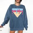 Ice Cream Baseball Cone Dripping Sprinkles Kids Boys Summer Premium Tri-Blend Comfort Colors Sweatshirt Blue Jean Ice Cream Baseball Cone Dripping Sprinkles Kids Boys Summer Premium Tri-Blend Comfort Colors Sweatshirt Blue Jean