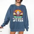 I'm Not Just His Mom Baseball Moms Baseball Mothers Comfort Colors Sweatshirt Blue Jean I'm Not Just His Mom Baseball Moms Baseball Mothers Comfort Colors Sweatshirt Blue Jean