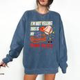 I'm Not Yelling This Is My Baseball Nana Voice Baseball Mom Comfort Colors Sweatshirt Blue Jean I'm Not Yelling This Is My Baseball Nana Voice Baseball Mom Comfort Colors Sweatshirt Blue Jean