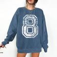 Jersey Number 8 Eight T-Shirt Football Number Baseball Mom Comfort Colors Sweatshirt Blue Jean Jersey Number 8 Eight T-Shirt Football Number Baseball Mom Comfort Colors Sweatshirt Blue Jean