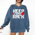 Keep Coming Back Celebrate Recovery Rehab NA AA Raglan Baseball Tee Comfort Colors Sweatshirt Blue Jean Keep Coming Back Celebrate Recovery Rehab NA AA Raglan Baseball Tee Comfort Colors Sweatshirt Blue Jean