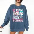 Kids 100 Days Of School Boys 100th Day Baseball Drip Toddler Comfort Colors Sweatshirt Blue Jean Kids 100 Days Of School Boys 100th Day Baseball Drip Toddler Comfort Colors Sweatshirt Blue Jean