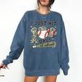 Kids I Just Hit 100 Days Boys 100 Days Of School Baseball Kids Comfort Colors Sweatshirt Blue Jean Kids I Just Hit 100 Days Boys 100 Days Of School Baseball Kids Comfort Colors Sweatshirt Blue Jean