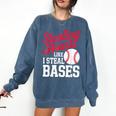 Kids Stealing Hearts Cute Baseball Boys Comfort Colors Sweatshirt Blue Jean Kids Stealing Hearts Cute Baseball Boys Comfort Colors Sweatshirt Blue Jean