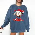 Kids Valentine Baseball Boys Valentines Day Tee Comfort Colors Sweatshirt Blue Jean