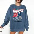 Kyle Tucker Los Angeles D Baseball Players MLBKYT204M Comfort Colors Sweatshirt Blue Jean Kyle Tucker Los Angeles D Baseball Players MLBKYT204M Comfort Colors Sweatshirt Blue Jean