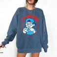 L7 Weenie Baseball Softball Comfort Colors Sweatshirt Blue Jean L7 Weenie Baseball Softball Comfort Colors Sweatshirt Blue Jean