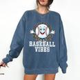 Leopard Baseball Vibes Game Day Softball Life Mom Comfort Colors Sweatshirt Blue Jean Leopard Baseball Vibes Game Day Softball Life Mom Comfort Colors Sweatshirt Blue Jean
