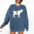 Lovers Baseball Goat 17 Apparel Men Women Kids Comfort Colors Sweatshirt Blue Jean Lovers Baseball Goat 17 Apparel Men Women Kids Comfort Colors Sweatshirt Blue Jean