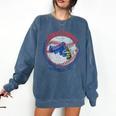 Lynyrd Skynyrd Skeleton Baseball Gun US Flag Cowboy Rock Fan Comfort Colors Sweatshirt Blue Jean Lynyrd Skynyrd Skeleton Baseball Gun US Flag Cowboy Rock Fan Comfort Colors Sweatshirt Blue Jean